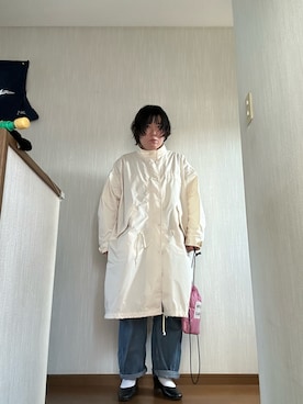 「CITEN（シテン）のアイテム（バッグ、ピンク系）」を使った、ttkanadmさん（レディース・154cm）の春コーディネート