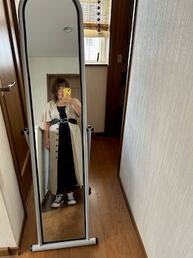 「アイテム（その他アウター、その他）」を使った、ttkanadmさん（レディース・154cm）の夏コーディネート