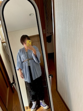 「AS KNOW AS PINKY（アズノゥアズピンキー）のアイテム」を使った、ttkanadmさん（レディース・154cm）の秋コーディネート