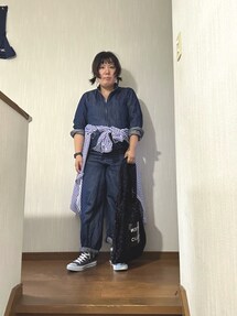 agnes b.のつなぎ/オールインワンを使った人気ファッション