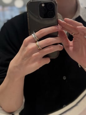 「アイテム（リング）」を使った、Ryuya Morimotoさん（メンズ・171cm・20代）の秋コーディネート