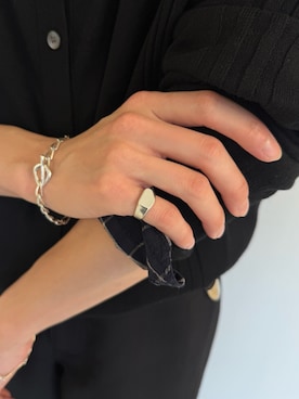 「アイテム（ブレスレット）」を使った、Ryuya Morimotoさん（メンズ・171cm）の秋コーディネート