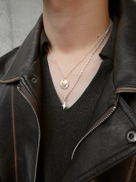 「アイテム（チャーム）」を使った、Ryuya Morimotoさん（メンズ・171cm）の秋コーディネート