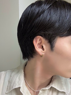 「TEN.（テン）のアイテム（アクセサリー）」を使った、Ryuya Morimotoさん（メンズ・171cm）の夏コーディネート