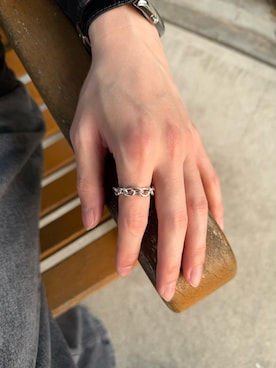 「TEN.（テン）のアイテム（アクセサリー）」を使った、Ryuya Morimotoさん（メンズ・171cm）の春コーディネート