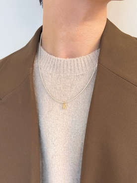 「アイテム（チャーム）」を使った、Ryuya Morimotoさん（メンズ・171cm）の冬コーディネート