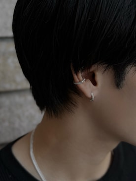 「アイテム（ピアス（両耳用））」を使った、Ryuya Morimotoさん（メンズ・171cm）の秋コーディネート