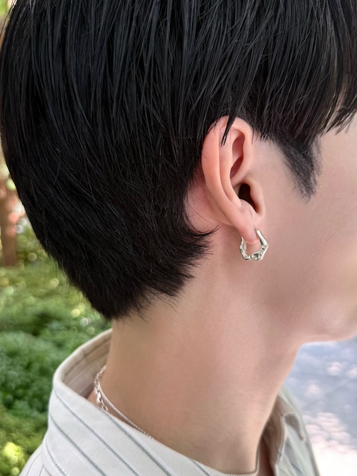 TEN. ピアス SILVER925 シマーピアス レディース メンズ : ZOZOTOWN