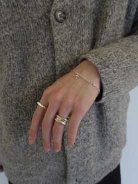 「アイテム（チャーム）」を使った、Ryuya Morimotoさん（メンズ・171cm）の冬コーディネート