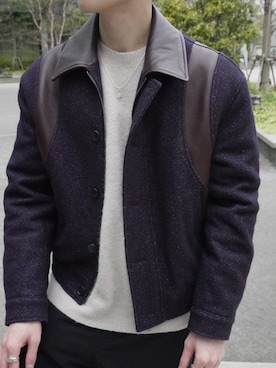 Ryuya Morimotoさん（メンズ・171cm）の冬コーディネート