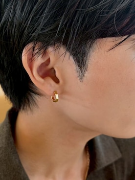 「アイテム（ピアス（両耳用））」を使った、Ryuya Morimotoさん（メンズ・171cm）の秋コーディネート