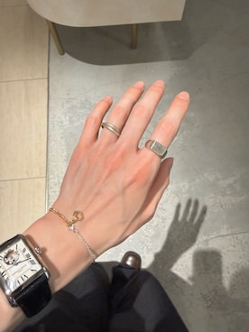 「TEN.（テン）のアイテム（リング）」を使った、Ryuya Morimotoさん（メンズ・171cm）の春コーディネート