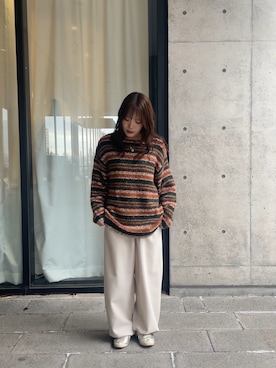 「URBAN RESEARCH」｜Ayumiさん（レディース・154cm）の秋コーディネート