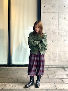 Ayumiさん(レディース・154cm)の秋コーディネート