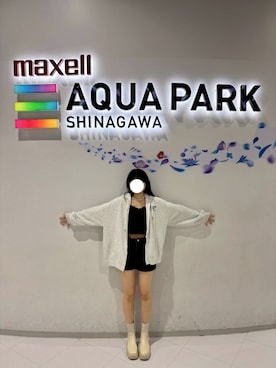 「アイテム（アンダーウェア）」を使った、ぽぽさん（レディース・162cm）の冬コーディネート