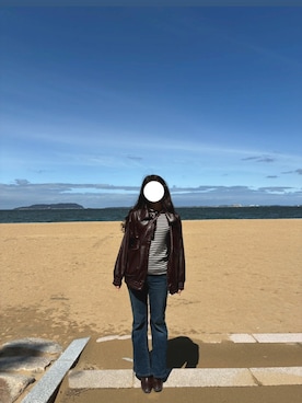 「IENA（イエナ）のアイテム」を使った、ぽぽさん（レディース・162cm）の春コーディネート