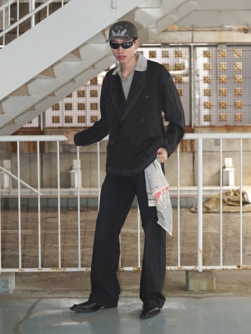 k*!様 DIESELテーラードジャケットアーカイブ ダメージ加工 double メンズ ダブルジャケット J-KEYSERY（テーラードジャケット）｜DIESEL