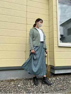 마이さん（レディース・175cm）の秋コーディネート