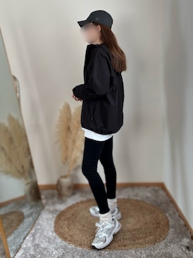 「アイテム（スウェット）」を使った、hikalさん（レディース・160cm・30代）の秋コーディネート