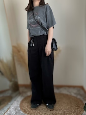 「COACH（コーチ）のアイテム」を使った、hikalさん（レディース・160cm）の春コーディネート
