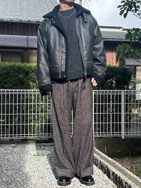 「アイテム（その他）」を使った、dai31さん（メンズ・165cm）の冬コーディネート