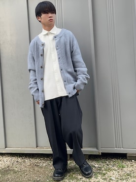 「ニットカーディガン」｜dai31さん（メンズ・165cm・20代）の秋コーディネート