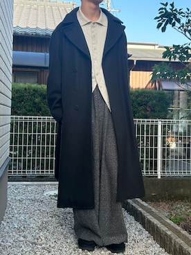 「アイテム（モカシン/デッキシューズ）」を使った、dai31さん（メンズ・165cm）の冬コーディネート