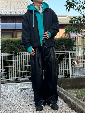 「soerte（ソエルテ）のアイテム」を使った、dai31さん（メンズ・165cm）の冬コーディネート