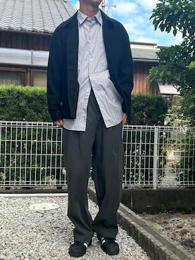 「アイテム（シャツ/ブラウス）」を使った、dai31さん（メンズ・165cm）の秋コーディネート