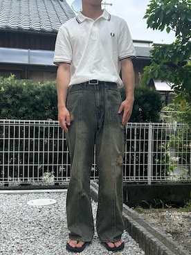 「OOFOS（ウーフォス）のアイテム」を使った、dai31さん（メンズ・165cm）の夏コーディネート
