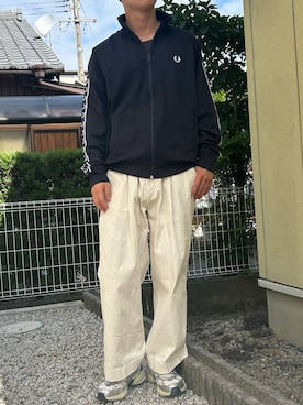 「アイテム（ジャージ）」を使った、dai31さん（メンズ・165cm・20代）の秋コーディネート