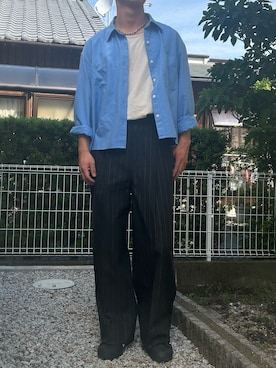 「アイテム（トップス）」を使った、dai31さん（メンズ・165cm・20代）の秋コーディネート