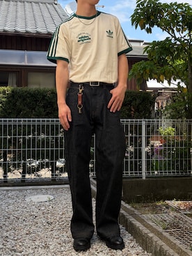 「UNIVERSAL OVERALL（ユニバーサルオーバーオール）のアイテム」を使った、dai31さん（メンズ・165cm）の夏コーディネート