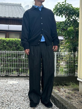 「アイテム（モカシン/デッキシューズ）」を使った、dai31さん（メンズ・165cm）の秋コーディネート