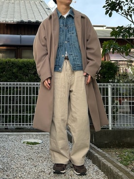 「JUNRED（ジュンレッド）のアイテム」を使った、dai31さん（メンズ・165cm）の冬コーディネート