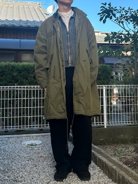 「coen（コーエン）のアイテム」を使った、dai31さん（メンズ・165cm）の冬コーディネート