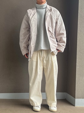 dai31さんの「LAYERED 3WAY MILITARY BLOUSON(SHORT M-65)」を使ったコーディネート