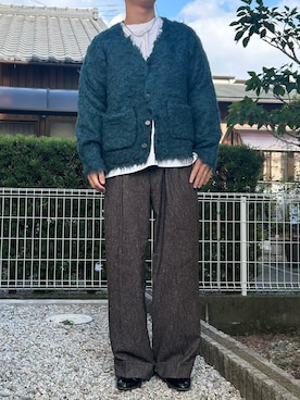 「アイテム（スリッポン）」を使った、dai31さん（メンズ・165cm）の冬コーディネート