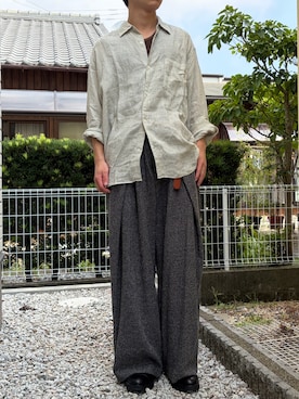 「shiun（シウン）のアイテム」を使った、dai31さん（メンズ・165cm）の秋コーディネート