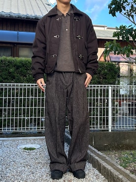 「Bleme（ブレム）のアイテム」を使った、dai31さん（メンズ・165cm）の冬コーディネート