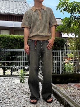 「soerte（ソエルテ）のアイテム」を使った、dai31さん（メンズ・165cm）の夏コーディネート