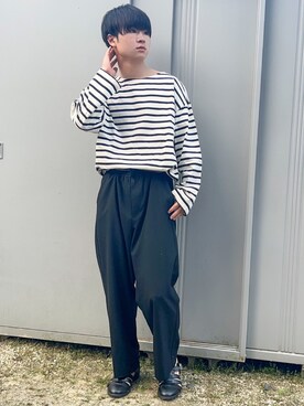 「FUDGEBOYのトラッドスタイル」｜「アイテム（その他）」を使った、dai31さん（メンズ・165cm）の春コーディネート