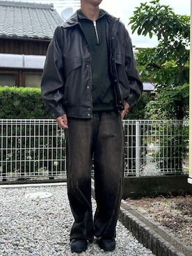 「アイテム（スウェット）」を使った、dai31さん（メンズ・165cm・20代）の秋コーディネート