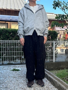 「soerte（ソエルテ）のアイテム」を使った、dai31さん（メンズ・165cm）の春コーディネート