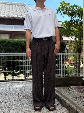 「UNIVERSAL OVERALL（ユニバーサルオーバーオール）のアイテム」を使った、dai31さん（メンズ・165cm）の夏コーディネート