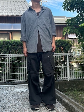 「アイテム（タンクトップ）」を使った、dai31さん（メンズ・165cm）の秋コーディネート