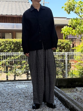 「HARE（ハレ）のアイテム（パンツ）」を使った、dai31さん（メンズ・165cm）の春コーディネート