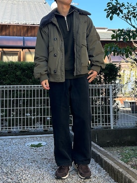 「Bleme（ブレム）のアイテム」を使った、dai31さん（メンズ・165cm）の冬コーディネート