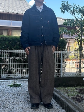 「Levi's（リーバイス）のアイテム（ジャケット/アウター）」を使った、dai31さん（メンズ・165cm）の春コーディネート