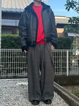 「アイテム（その他）」を使った、dai31さん（メンズ・165cm）の冬コーディネート